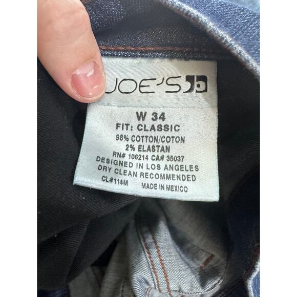 Joe's Jeans Men's sz 34 Classic Fit Distressed 30" inseam - Picture 9 of 9